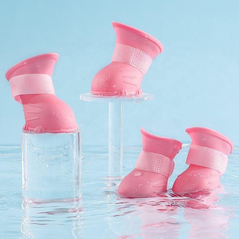 Cute Waterproof Boots for Happy Pets on Rainy Days