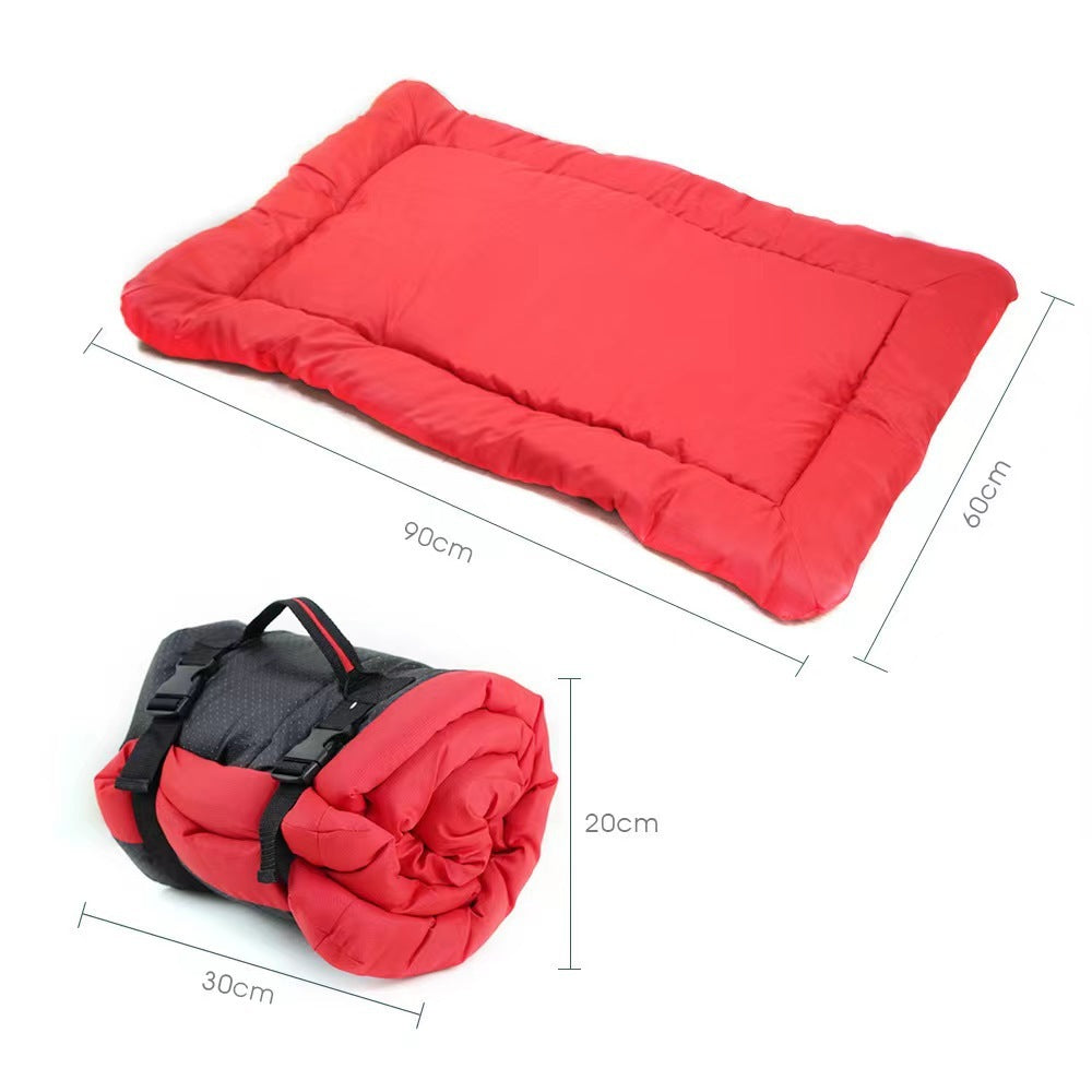Cozy Outdoor Travel Bed for Pets Anywhere