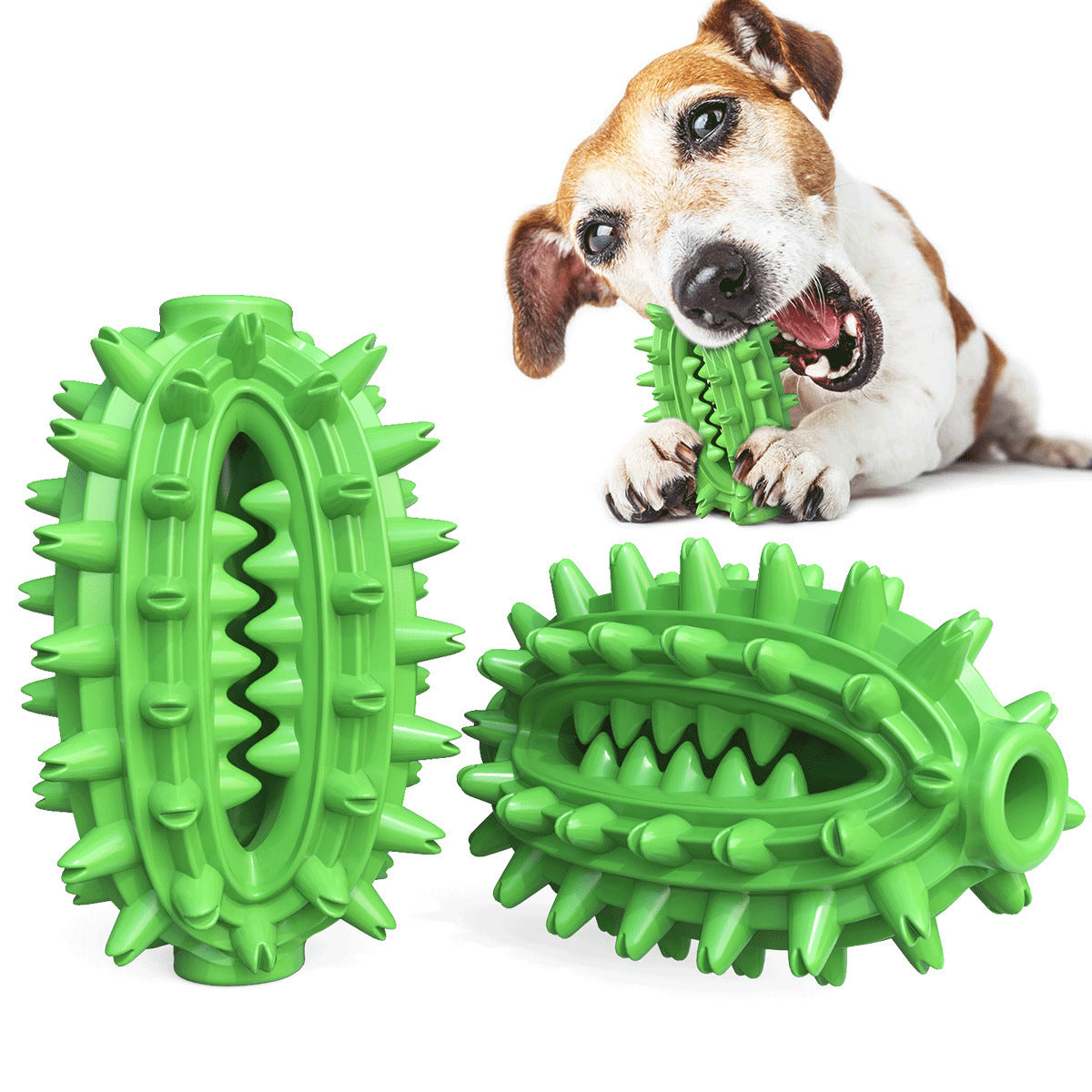 Durable Dog Toothbrush Toy for Playtime and Dental Care