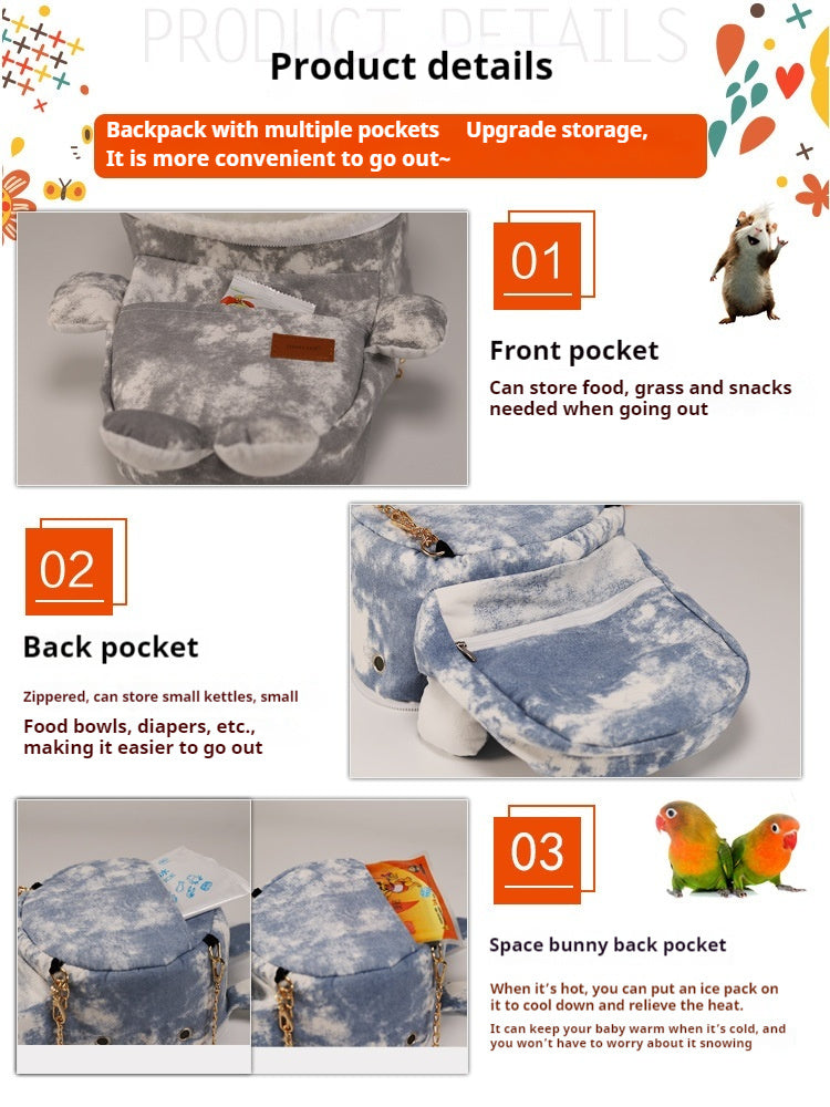 Small Pet Carry Bag — Safe, Cute, and Portable