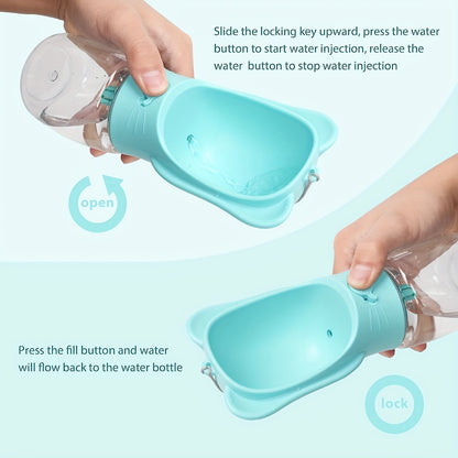 Dog Travel Buddy 2-in-1 Water and Food Bottle