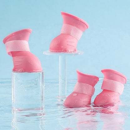 Cute Waterproof Boots for Happy Pets on Rainy Days