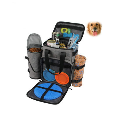Dog Travel Bag for Food, Toys, and More