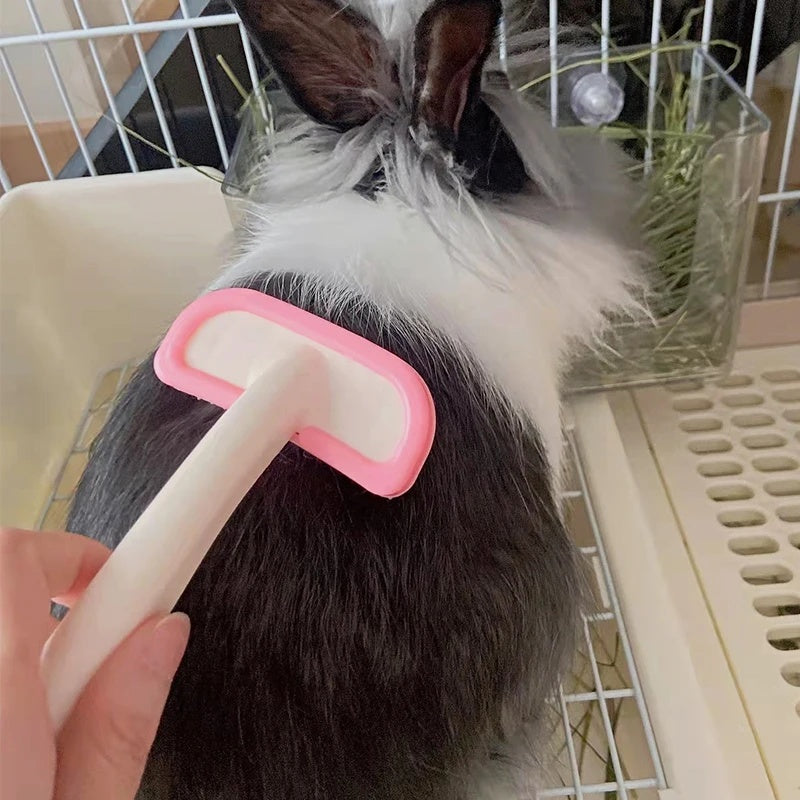 Gentle Grooming Brush for Happy Small Pets