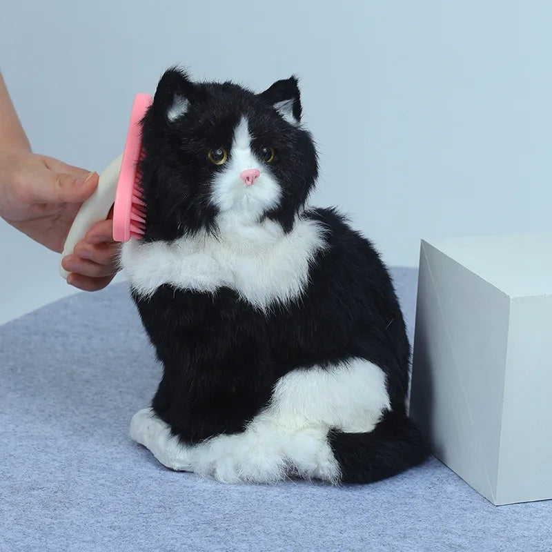 Gentle Grooming Brush for Happy Small Pets