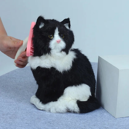 Gentle Grooming Brush for Happy Small Pets