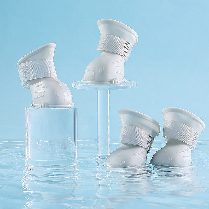 Cute Waterproof Boots for Happy Pets on Rainy Days