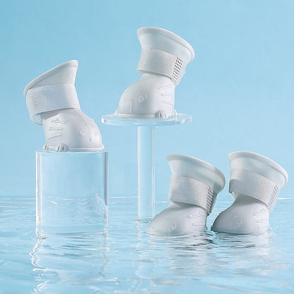 Cute Waterproof Boots for Happy Pets on Rainy Days