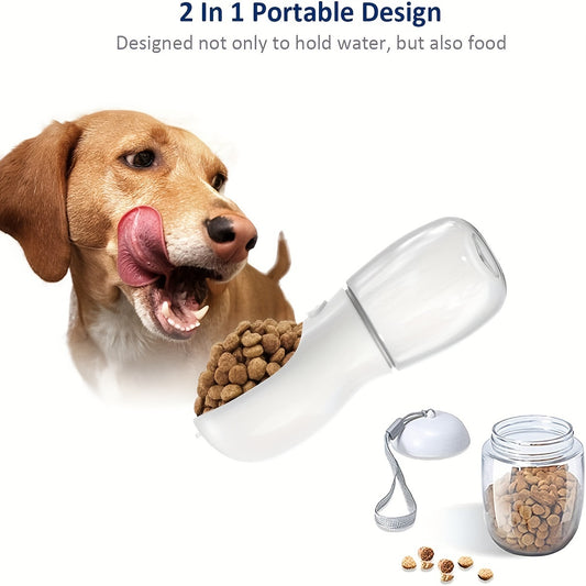 Dog Travel Buddy 2-in-1 Water and Food Bottle