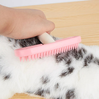 Gentle Grooming Brush for Happy Small Pets