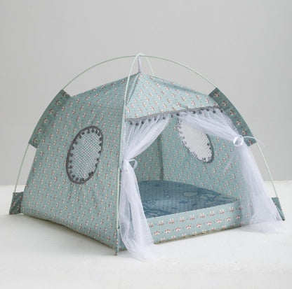 Give Your Cat a Private Retreat with This Tent Bed