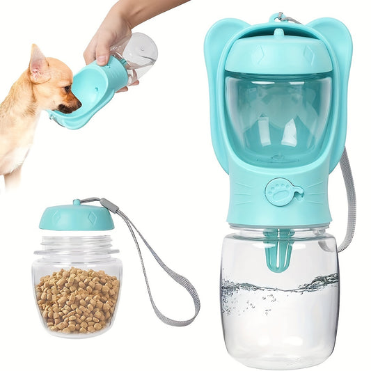 Dog Travel Buddy 2-in-1 Water and Food Bottle