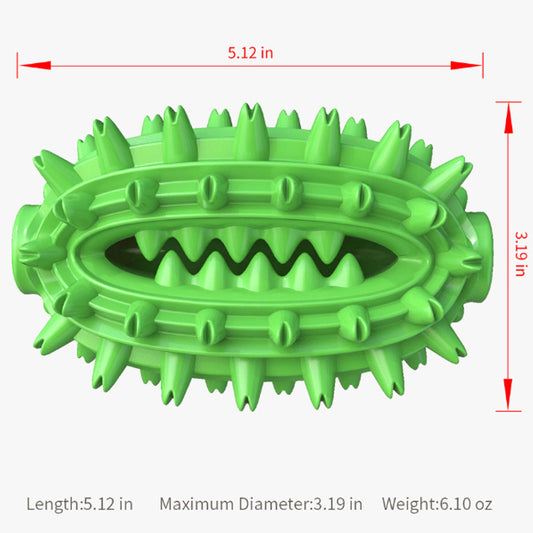 Durable Dog Toothbrush Toy for Playtime and Dental Care